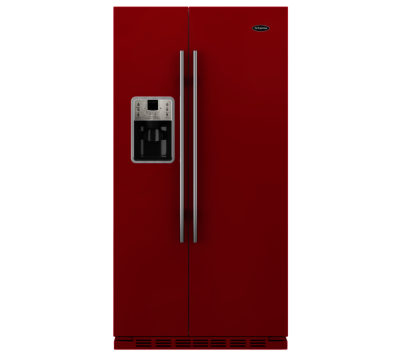 BRITANNIA  Montana American-Style Fridge Freezer - Red